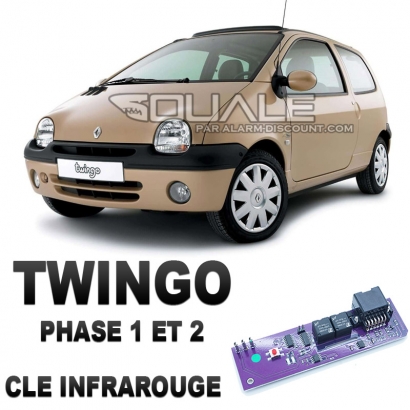 TWINGOSTART désactivation d'anti démarrage Renault Twingo à infrarouge