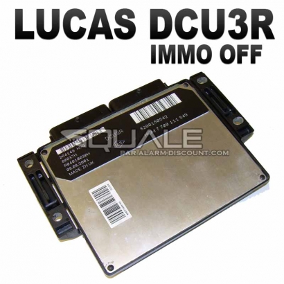 Désactive l'anti démarrage calculateur renault LUCAS DCU3R immo off