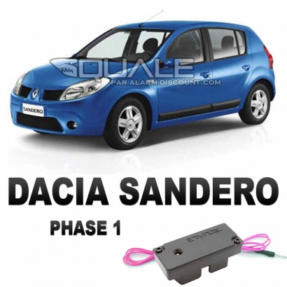 Clé de désactivation d'anti démarrage pour Dacia Sandero de 2004 à 2010